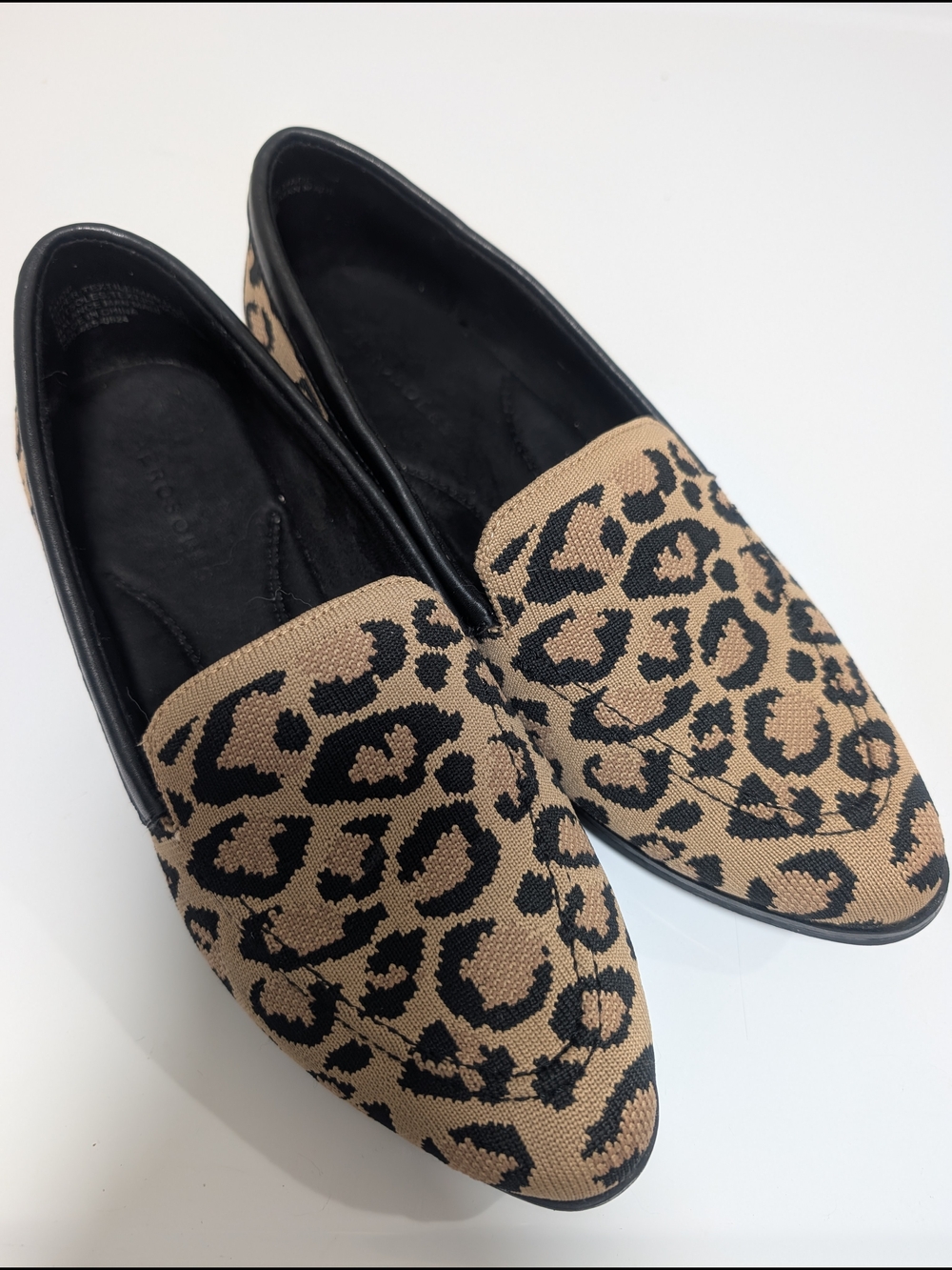 Aerosoles Leopard Slip On Loafers